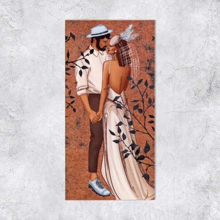 Конверт для денег к свадьбе 